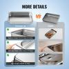 image:imageVEVOR Hotel Pan Full Size AntiJam Steam Pans 08mm Thick Stainless Steel 4Inch Deep Commercial Table Pan Catering Storage Food Pans for Industrial amp Scientific4 inch Deep 1 Pack