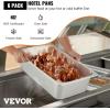 image:imageVEVOR Hotel Pan Full Size AntiJam Steam Pans 08mm Thick Stainless Steel 4Inch Deep Commercial Table Pan Catering Storage Food Pans for Industrial amp Scientific6 inch Deep 6 Pack
