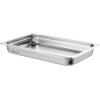 image:imageVEVOR Hotel Pan Full Size AntiJam Steam Pans 08mm Thick Stainless Steel 4Inch Deep Commercial Table Pan Catering Storage Food Pans for Industrial amp Scientific25 inch Deep 6 Pack