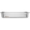 image:imageVEVOR Hotel Pan Full Size AntiJam Steam Pans 08mm Thick Stainless Steel 4Inch Deep Commercial Table Pan Catering Storage Food Pans for Industrial amp Scientific4 inch Deep 1 Pack