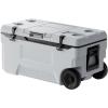 image:imageVEVOR UltraLight Hard Cooler Ice Retention Cooler with Heavy Duty Handle Ice Chest Lunch Box for Camping Travel Outdoor Keeps Cool for up to 6 Days 30 Lighter Than Rotomolded Coolers74 QT with wheels