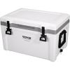 image:imageVEVOR UltraLight Hard Cooler Ice Retention Cooler with Heavy Duty Handle Ice Chest Lunch Box for Camping Travel Outdoor Keeps Cool for up to 6 Days 30 Lighter Than Rotomolded Coolers52 QT without wheels