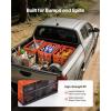 image:imageVEVOR 45L Collapsible Storage Bins with Lids 3 Packs Stackable Utility Crates with Handles Large Folding Containers for Organizing Tools Snacks Books Food Drinks Camping amp Transport45LOrange6PC
