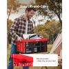 image:imageVEVOR 45L Collapsible Storage Bins with Lids 3 Packs Stackable Utility Crates with Handles Large Folding Containers for Organizing Tools Snacks Books Food Drinks Camping amp Transport32LRed3PC