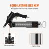 image:imageVEVOR Grease Gun 6000PSI Air Operated Grease Gun Heavy Duty Pneumatic Grease Gun with 14 oz Load 185 Inch Flexible Hose 1 Flat Coupler 1 Pointed and Locking Clamp Coupler 1 Bent Metal Pipe