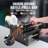 image:imageVEVOR Manual Round Labeling Machine 1520pcsmin Applicator for Round Bottles Adjustable for 078472 inch Diameter with Pressing BarRound Labeling