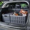 image:imageVEVOR Plastic Collapsible Storage Basket 45L 3 Packs Folding Stackable Storage ContainersBins with Handles Large Heavy Duty Containers for Clothes Toys Books Snack Shoes and Grocery Organizing65LBlack