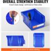 image:imageVEVOR Plastic Storage Bins 12 Pack 11 x 5 x 5Inch Hanging Stackable Storage Organizer Bins Heavy Duty Stacking Containers for Closet Garage Office Home Pantry or Small Parts OrganizationRedBlue24PC1L