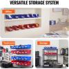 image:imageVEVOR Plastic Storage Bins 12 Pack 11 x 5 x 5Inch Hanging Stackable Storage Organizer Bins Heavy Duty Stacking Containers for Closet Garage Office Home Pantry or Small Parts OrganizationRedBlue12PC5L