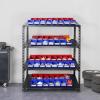 image:imageVEVOR Plastic Storage Bins 12 Pack 11 x 5 x 5Inch Hanging Stackable Storage Organizer Bins Heavy Duty Stacking Containers for Closet Garage Office Home Pantry or Small Parts OrganizationRedBlue24PC1L