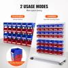 image:imageVEVOR Plastic Storage Bins 12 Pack 11 x 5 x 5Inch Hanging Stackable Storage Organizer Bins Heavy Duty Stacking Containers for Closet Garage Office Home Pantry or Small Parts OrganizationRedBlue24PC1L