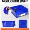 image:imageVEVOR Plastic Storage Bins 12 Pack 11 x 5 x 5Inch Hanging Stackable Storage Organizer Bins Heavy Duty Stacking Containers for Closet Garage Office Home Pantry or Small Parts OrganizationRedBlue6PC10L