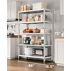 image:imageVEVOR Storage Shelf 5Tier Storage Shelving Unit Stainless Steel Garage Shelf Heavy Duty Storage Shelving 1650 Lbs Total Capacity with Adjustable Height5Tier 48x185x72
