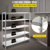image:imageVEVOR Storage Shelf 5Tier Storage Shelving Unit Stainless Steel Garage Shelf Heavy Duty Storage Shelving 1650 Lbs Total Capacity with Adjustable Height5Tier 60x185x72