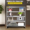 image:imageVEVOR Storage Shelf 5Tier Storage Shelving Unit Stainless Steel Garage Shelf Heavy Duty Storage Shelving 1650 Lbs Total Capacity with Adjustable Height5Tier 71x18x71