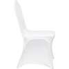 image:imageVEVOR 150 Pcs White Chair Covers Polyester Spandex Chair Cover Stretch Slipcovers for Wedding Party Dining Banquet FlatFront Chair Cover150