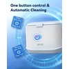 image:imageUltrasonic Retainer Cleaner Phniti 48kHz Professional Ultrasonic Cleaner Machine for Retainers Jewelry Dentures Mouth Guard Aligner Toothbrush Heads 13OZ Portable Dental CleaningWhite