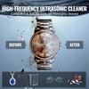 image:imageVEVOR 2L Ultra Sonic Cleaner 60W Digital Sonic Cleaning Machine with Gentle Mode amp Upgraded Degassing 40kHz Ultrasound Cleaner Machine with Heater amp Timer for Jewelry Glasses Tools Retainer30L