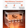 image:imageVEVOR 2L Ultra Sonic Cleaner 60W Digital Sonic Cleaning Machine with Gentle Mode amp Upgraded Degassing 40kHz Ultrasound Cleaner Machine with Heater amp Timer for Jewelry Glasses Tools Retainer10l