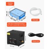 image:imageVEVOR 2L Ultra Sonic Cleaner 60W Digital Sonic Cleaning Machine with Gentle Mode amp Upgraded Degassing 40kHz Ultrasound Cleaner Machine with Heater amp Timer for Jewelry Glasses Tools Retainer10l