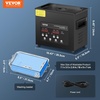 image:imageVEVOR 2L Ultra Sonic Cleaner 60W Digital Sonic Cleaning Machine with Gentle Mode amp Upgraded Degassing 40kHz Ultrasound Cleaner Machine with Heater amp Timer for Jewelry Glasses Tools Retainer3L