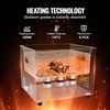 image:imageVEVOR 2L Ultrasonic Cleaner with Heater Timer amp Basket Professional Digital Sonic Cavitation Machine 60W Cleaning Machine for Watch Instruments Glasses Coin Metal Parts Tool15L