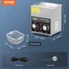 image:imageVEVOR 2L Ultrasonic Cleaner with Heater Timer amp Basket Professional Digital Sonic Cavitation Machine 60W Cleaning Machine for Watch Instruments Glasses Coin Metal Parts Tool2L