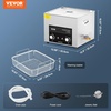 image:imageVEVOR 2L Ultrasonic Cleaner with Heater Timer amp Basket Professional Digital Sonic Cavitation Machine 60W Cleaning Machine for Watch Instruments Glasses Coin Metal Parts Tool15L
