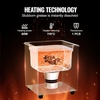 image:imageVEVOR 2L Ultrasonic Cleaner with Heater Timer amp Basket Professional Digital Sonic Cavitation Machine 60W Cleaning Machine for Watch Instruments Glasses Coin Metal Parts Tool2L