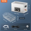 image:imageVEVOR 2L Ultrasonic Cleaner with Heater Timer amp Basket Professional Digital Sonic Cavitation Machine 60W Cleaning Machine for Watch Instruments Glasses Coin Metal Parts Tool30L