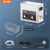 image:imageVEVOR 2L Ultrasonic Cleaner with Heater Timer amp Basket Professional Digital Sonic Cavitation Machine 60W Cleaning Machine for Watch Instruments Glasses Coin Metal Parts Tool6L