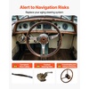 image:imageVEVOR Boat Steering System Kit 10111213141516FT Outboard Boat Steering Control Cable 135 Steering Wheel 34 Tapered Shaft Alloy Marine Steering System for Yachts Fishing Boats15FT
