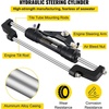 image:imageVEVOR Hydraulic Outboard Steering Kit 90150300HP Helm Pump Marine Boat Hydraulic Steering System 135 inch Steering Wheel with 1026 ft Hydraulic Nylon Hose Option300hp With 10hose