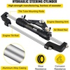 image:imageVEVOR Hydraulic Outboard Steering Kit 90150300HP Helm Pump Marine Boat Hydraulic Steering System 135 inch Steering Wheel with 1026 ft Hydraulic Nylon Hose Option300hp With 22hose
