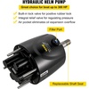 image:imageVEVOR Hydraulic Outboard Steering Kit 90150300HP Helm Pump Marine Boat Hydraulic Steering System 135 inch Steering Wheel with 1026 ft Hydraulic Nylon Hose Option300hp With 22hose