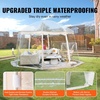image:imageVEVOR Pop up Bubble Tent 12 x 111 ft Waterproof amp UVResistant Clear Camping Tent Shelter Outdoor Garden Dome Igloo Tents with Windows 540 Panoramic View for 1012 Persons Patio BackyardTransparent 15ft Bubble Tent for 1215 Person