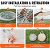 image:imageVEVOR Pop up Bubble Tent 12 x 111 ft Waterproof amp UVResistant Clear Camping Tent Shelter Outdoor Garden Dome Igloo Tents with Windows 540 Panoramic View for 1012 Persons Patio BackyardTransparent 15ft Bubble Tent for 1215 Person