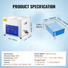 image:imageVEVOR Professional Ultrasonic Cleaning Machine 10L25 Gal Easy to Use with Digital Timer amp Heater Stainless Steel Industrial Machine for Jewelry Dentures Small Parts 110V FCCCERoHS Certified