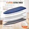 image:imageVEVOR Tabletop Ironing Board 234 x 144 Small Iron Board with Heat Resistant Cover and 100 Cotton Cover Mini Ironing Board with 7mm Thickened Needle Cotton Layer for Small Spaces Travel Use55 x 15