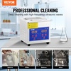 image:imageVEVOR Ultrasonic Professional Cleaner 30 L Ultrasound Jewelry Cleaner with Digital Timer amp Heater Stainless Steel Industrial Sonic Cleaner 40kHz for Glasses Watches Rings Small Parts13L