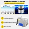 image:imageVEVOR Ultrasonic Professional Cleaner 30 L Ultrasound Jewelry Cleaner with Digital Timer amp Heater Stainless Steel Industrial Sonic Cleaner 40kHz for Glasses Watches Rings Small Parts15L