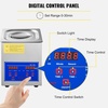 image:imageVEVOR Ultrasonic Professional Cleaner 30 L Ultrasound Jewelry Cleaner with Digital Timer amp Heater Stainless Steel Industrial Sonic Cleaner 40kHz for Glasses Watches Rings Small Parts2L