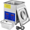 image:imageVEVOR Ultrasonic Professional Cleaner 30 L Ultrasound Jewelry Cleaner with Digital Timer amp Heater Stainless Steel Industrial Sonic Cleaner 40kHz for Glasses Watches Rings Small Parts2L