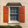 image:imageVEVOR Window Door Awning Canopy 40 x 40 UPF 50 Polycarbonate Entry Door Outdoor Window Awning Exterior Front Door Overhang Awning for Sun Shutter UV Rain Snow Protection Hollow Sheet