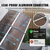 image:imageVEVOR Window Door Awning Canopy 40 x 40 UPF 50 Polycarbonate Entry Door Outdoor Window Awning Exterior Front Door Overhang Awning for Sun Shutter UV Rain Snow Protection Hollow Sheet