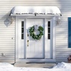image:imageVEVOR Window Door Awning Canopy 78 x38 UPF 50 Polycarbonate Entry Door Outdoor Window Awning Exterior Front Door Overhang Awning for Sun Shutter UV Rain or Snow Protection Transparent