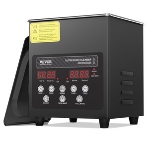 image:imageVEVOR 2L Ultra Sonic Cleaner 60W Digital Sonic Cleaning Machine with Gentle Mode amp Upgraded Degassing 40kHz Ultrasound Cleaner Machine with Heater amp Timer for Jewelry Glasses Tools Retainer2L