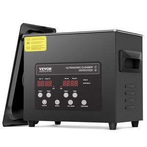 image:imageVEVOR 2L Ultra Sonic Cleaner 60W Digital Sonic Cleaning Machine with Gentle Mode amp Upgraded Degassing 40kHz Ultrasound Cleaner Machine with Heater amp Timer for Jewelry Glasses Tools Retainer3L