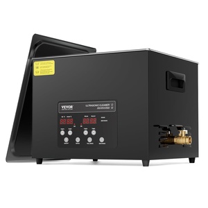 image:imageVEVOR 2L Ultra Sonic Cleaner 60W Digital Sonic Cleaning Machine with Gentle Mode amp Upgraded Degassing 40kHz Ultrasound Cleaner Machine with Heater amp Timer for Jewelry Glasses Tools Retainer15L