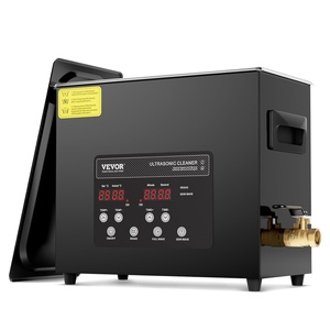 image:imageVEVOR 2L Ultra Sonic Cleaner 60W Digital Sonic Cleaning Machine with Gentle Mode amp Upgraded Degassing 40kHz Ultrasound Cleaner Machine with Heater amp Timer for Jewelry Glasses Tools Retainer6L